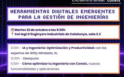 Te invitamos a “Herramientas digitales emergentes para la gestión de ingenierías”