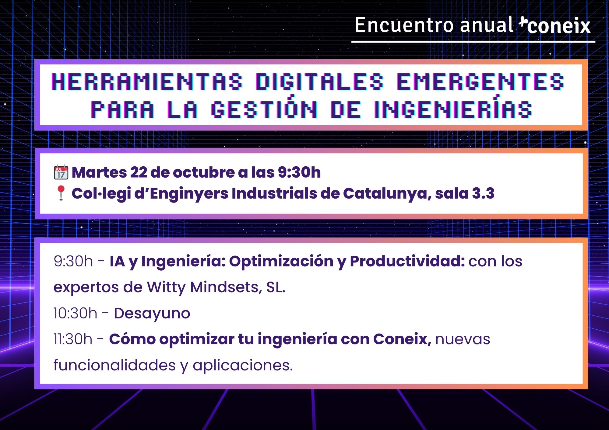 Evento para ingenieros