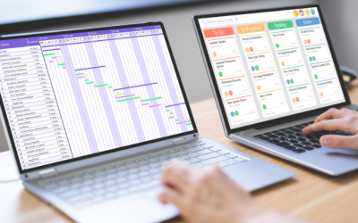 Gantt vs. Kanban: cuándo usar cada uno en un proyecto de arquitectura o ingeniería