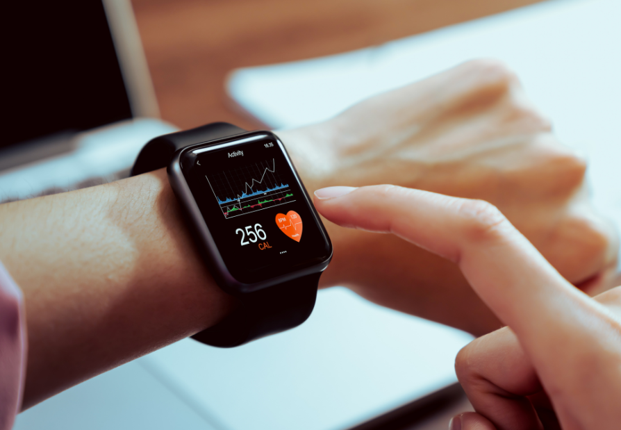 Smart watch amb dades